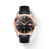 Tissot Gentleman Powermatic 80 Silicium Solid 18K Gold Bezel Herrenuhr - T927.407.46.051.00